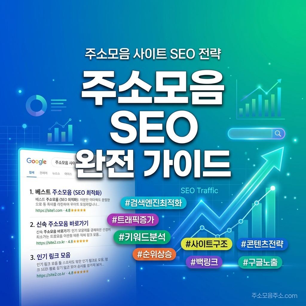 주소모음 사이트 SEO 전략 완전 가이드
